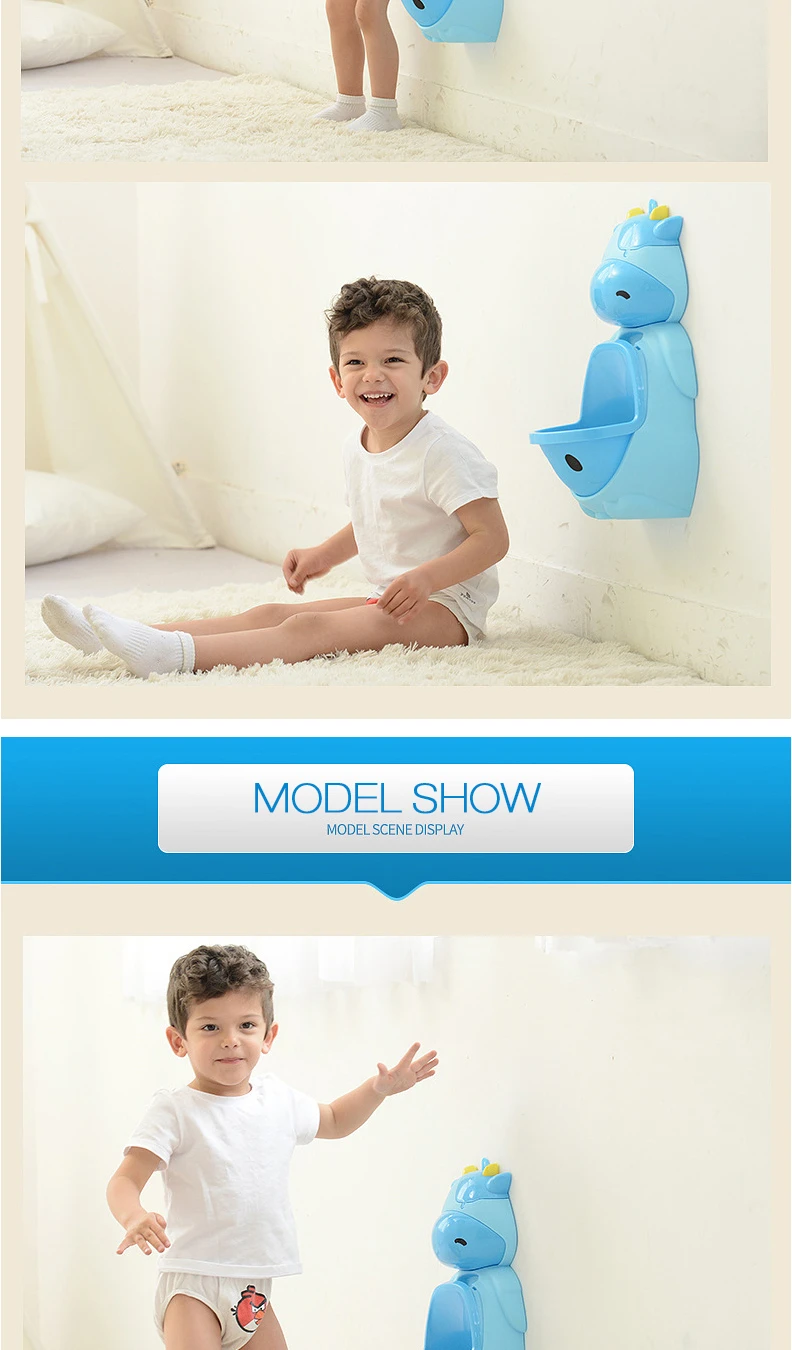 Topbele Baby Urinal Boy Wall Hanging Large Type Urodochium Child Catamite Stand Children
