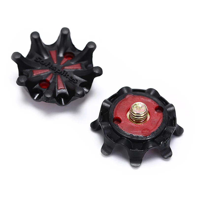 14 шт./лот обувные насадки с шипами для гольфа штифты 1/4 поворот быстрая Замена