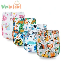 wizinfant big xl cloth diaper cover for baby 2 years and older stay dry inneradjustable size fits waist 36 58 cm cloth nappy