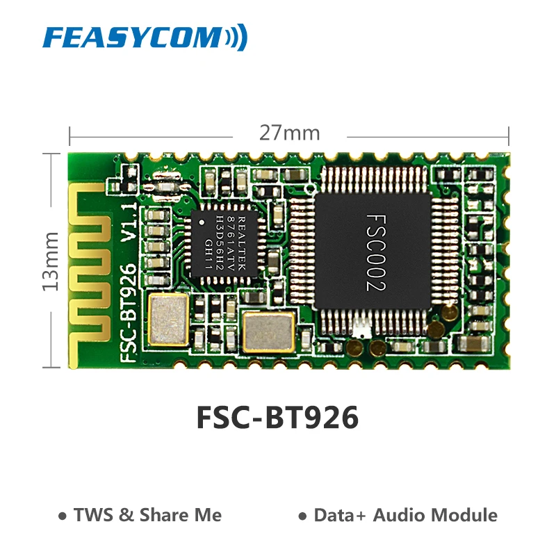 FEASYCOM Bluetooth 4 2 модуль экономичный беспроводной аудио поддержка A2DP для bluetooth