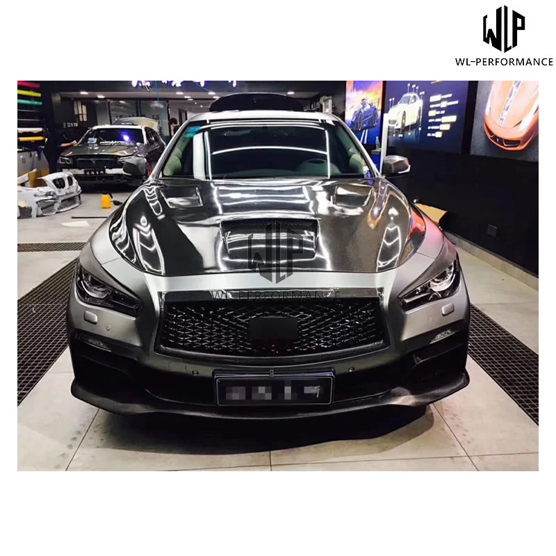 Высококачественный Frp/углеродное волокно крышка капота двигателя Чепчики