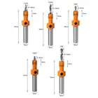 5 шт.компл. сверла с зенкером, зенкер для деревообработки, конусное сверло с зенкером, сверло с зенкером, инструменты для сверления отверстий