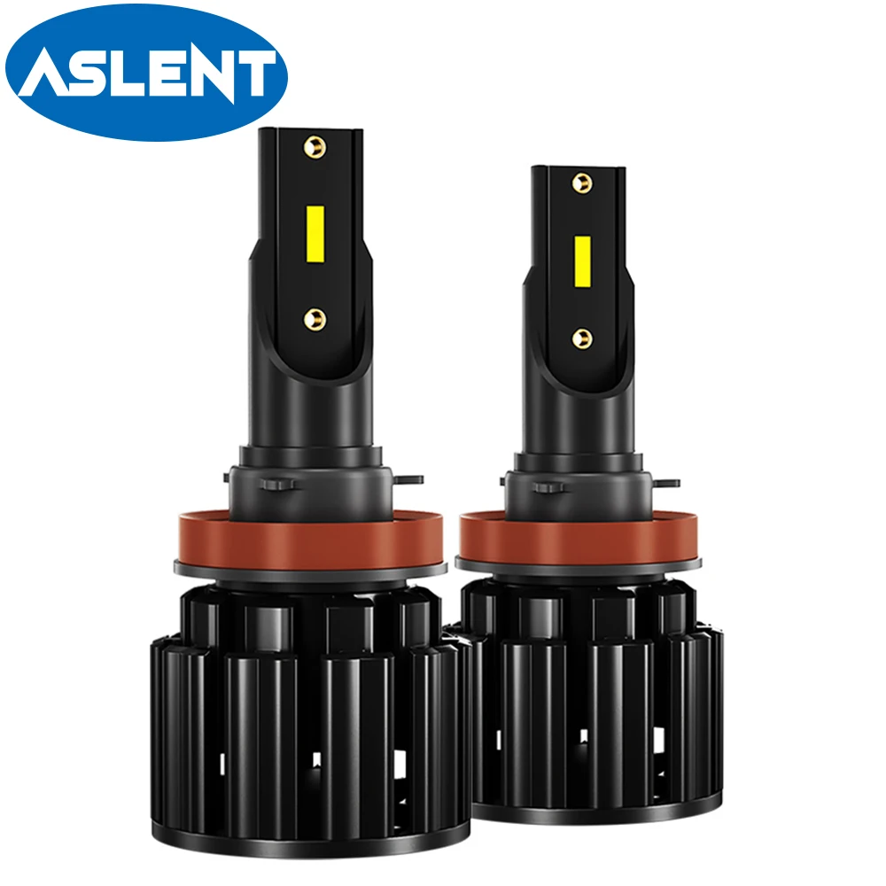 2 шт., Автомобильные светодиодные лампы H4 H7 ZES 1860 55 Вт 6500 лм 9005 к H1 H3 H11 9006 HB3 HB4