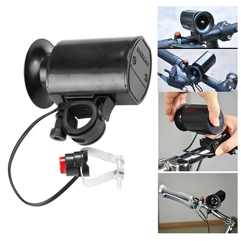 

New Electronic Cycling Bell For Bike Loud Alarm Bicycle Siren Ultra-loud Bike Horn Drop Shipping