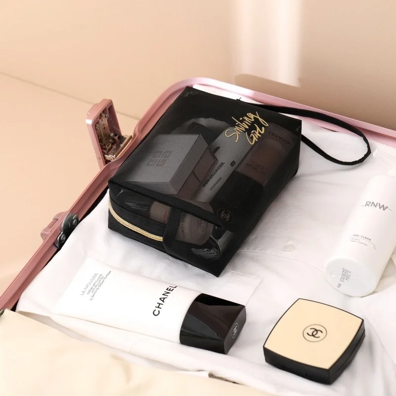 5 шт. сетчатая косметичка для офиса на молнии | Дом и сад