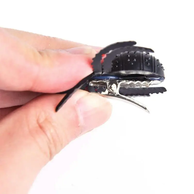 

10pcs/set Halloween Party Barrette Scary Simulation Red Eye Spider Hair Clip