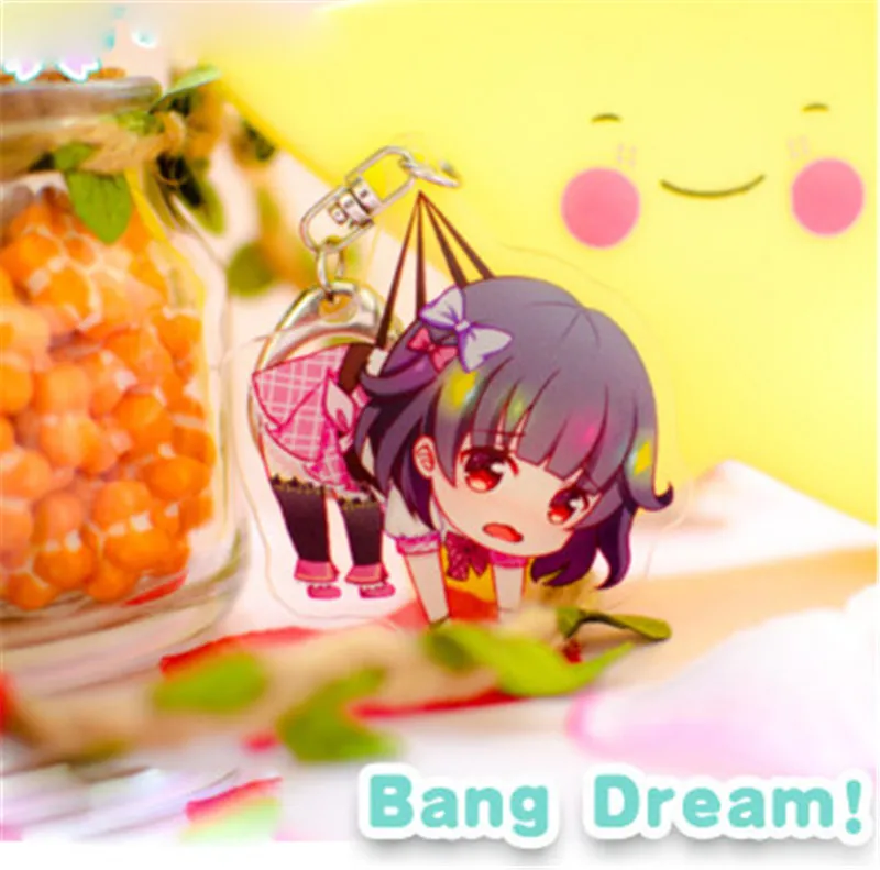Аниме Bang Dream! Вечерние группы для девочек! Акриловый брелок косплей Хэллоуин