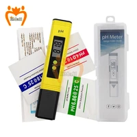 ph meter 0 01ph high precision water quality tester with battery case led pocket ph test pen suitable for swimming pool