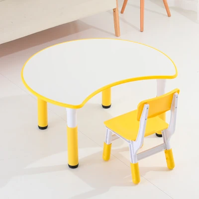 Детский стол регулируемый подъемный ученический Новый полумесяц детский сад