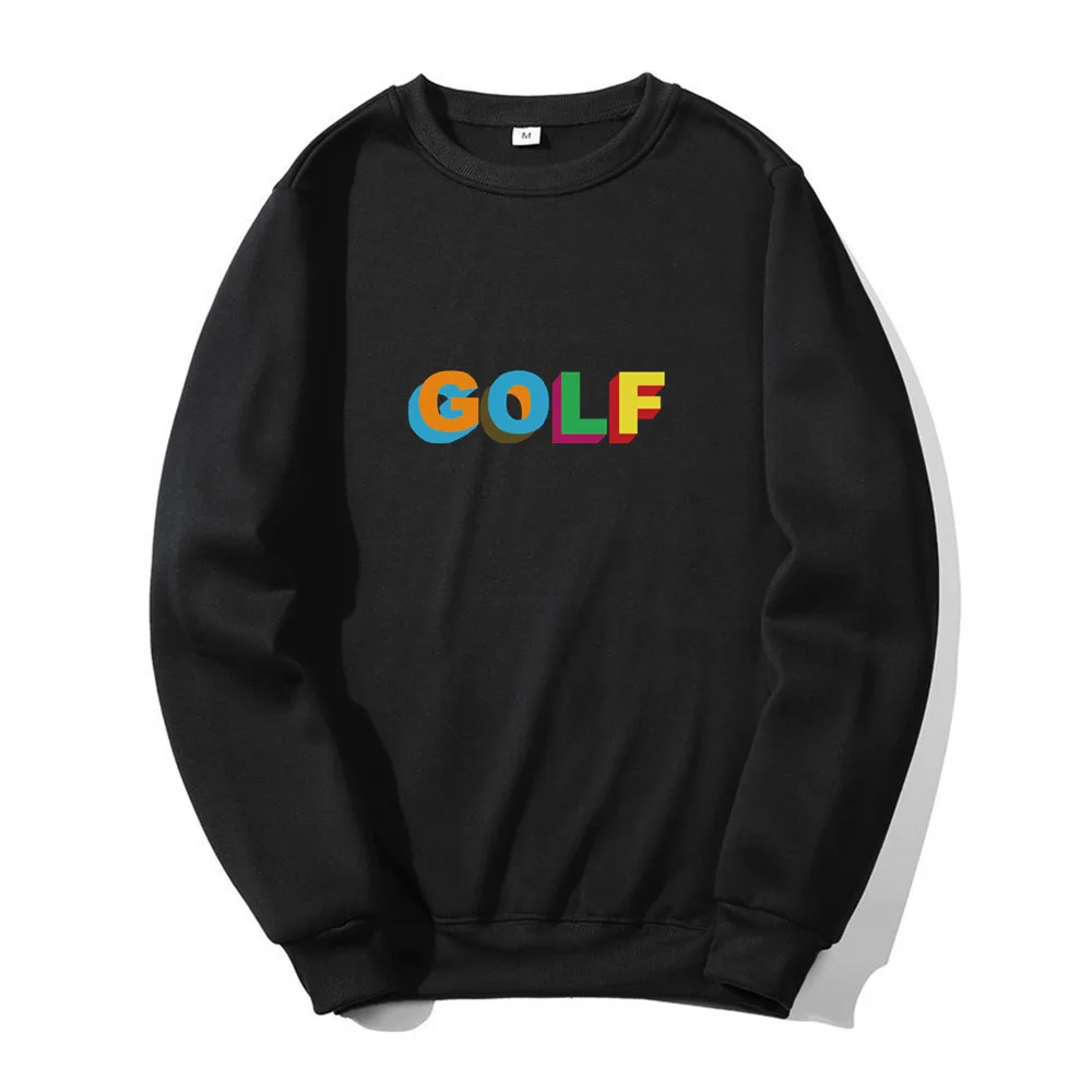 Толстовки с капюшоном для гольфа мужские свитшоты Ван Тайлер творческий скейт