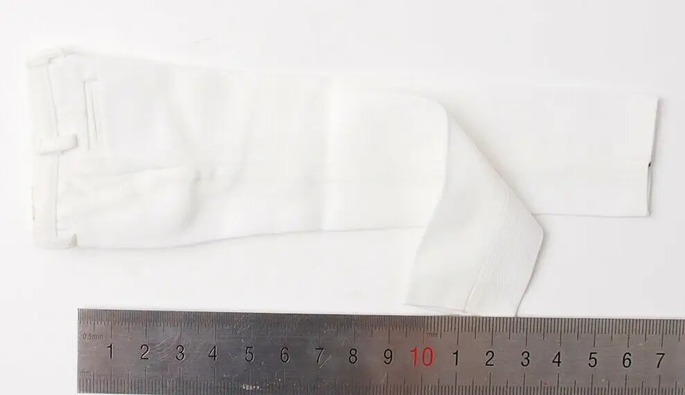 

1/6th End Missionary Bucket of Gun Master White Pants Model for 12" Doll