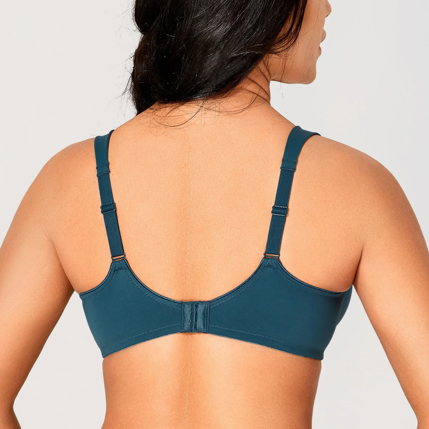 Women's Smooth Full Coverage Minimizer Bra Plus Size Underwire Non Padded Support T-shirt Bras Seamless Underwear