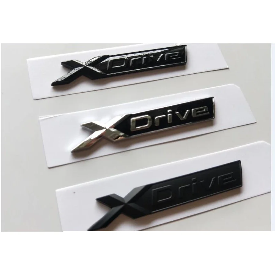НОВЫЕ ХРОМИРОВАННЫЕ черные накладки на крыло с надписями XDrive эмблемы для BMW 1 3 4 5 6