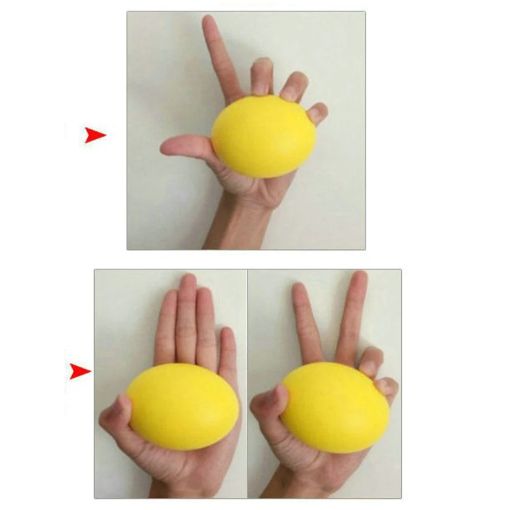 Hand Squeeze Ball Finger Strengthener Exerciser for Arthritis Carpal Tunnel |
