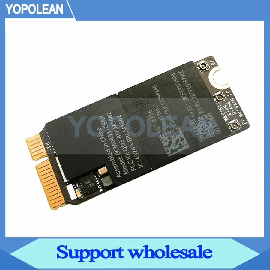 Оригинальная Bluetooth Wi Fi карта для Macbook Pro Retina 15 дюймов A1398 2012 2013 BCM94331CSAX EMC 2512 2673|card