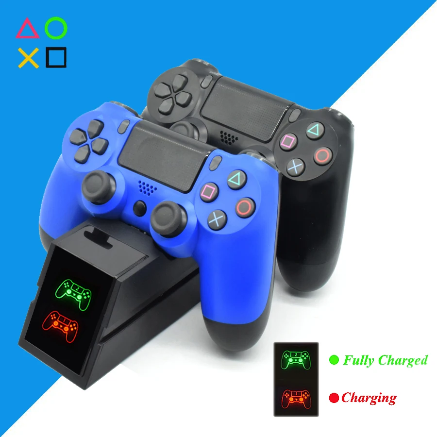 Беспроводное зарядное устройство для контроллера PS4/Pro/Slim зарядная док станция Sony