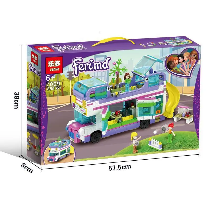 Детский конструктор автобус дружбы совместимый с Lepining 2020 | Игрушки и хобби