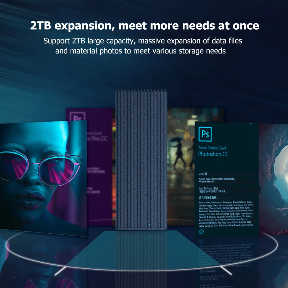 ORICO 20Gbps USB 3.2 Mobile SSD Case High Speed M.2 NVMe Solid State Drive Box Disk Case Box External Hard Disk for PC