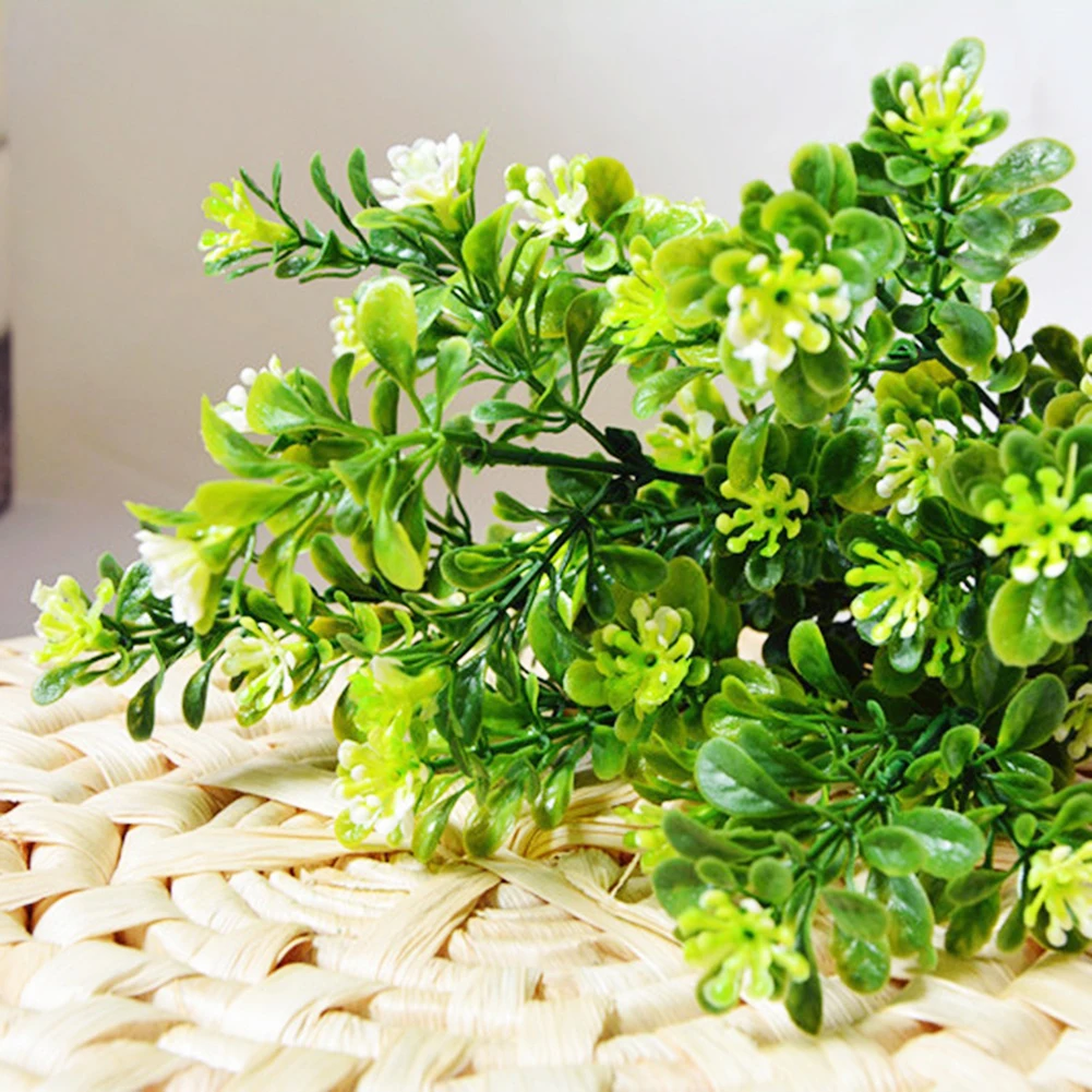 

Fake Leaf Foliage Indoor Outdoor Artificial Plant Office Garden Decor Tool