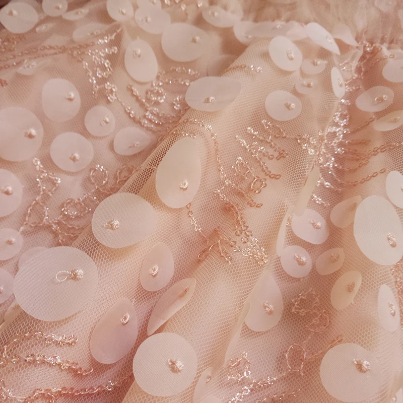 Осеннее женское милое розовое Сетчатое платье с рукавами фонариками женские