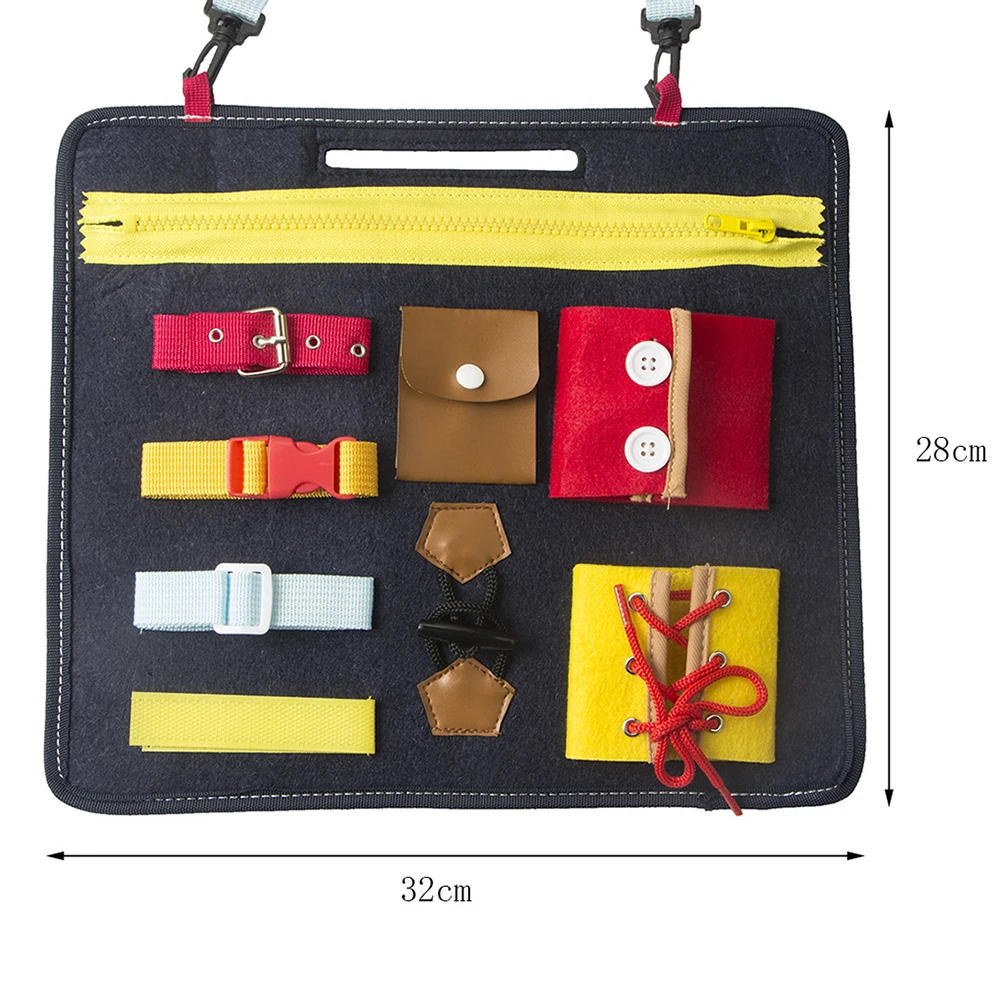 

Dressing Learning Board Cloth Book Toys Baby Children Early Educational Aid