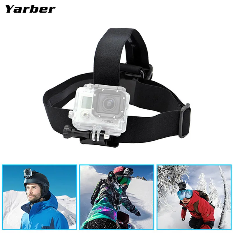 Наружный держатель для экшн камеры на ремешке крепления штатива с зажимом Gopro xiaoyi