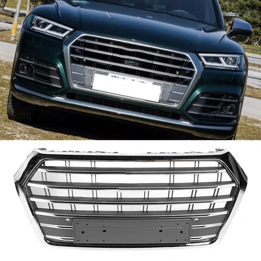 Модификация автомобиля для SQ5 стиль передний бампер с капюшоном сетка решетка