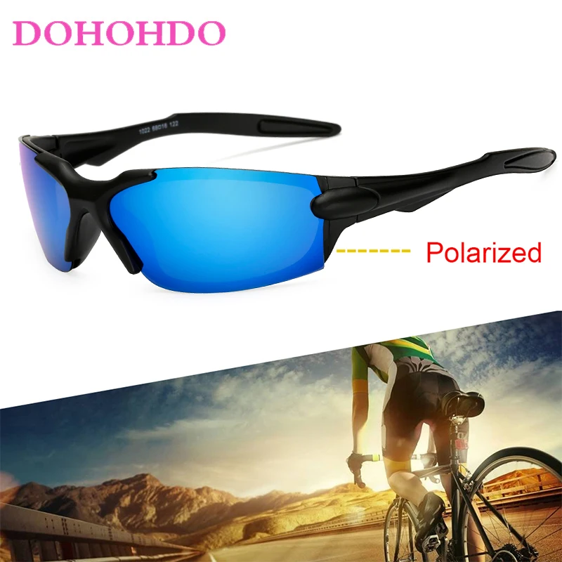 

DOHOHDO Men Women Classic Retro Rimless Polarized Sunglasses Lighter Design Rectangular Frame 100% UV Protection Gafas Shades