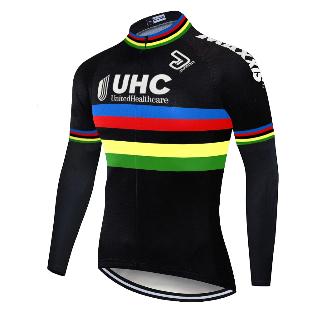 Велосипедные брюки UHC длинные для велоспорта на лето и весну 20D с гелевой