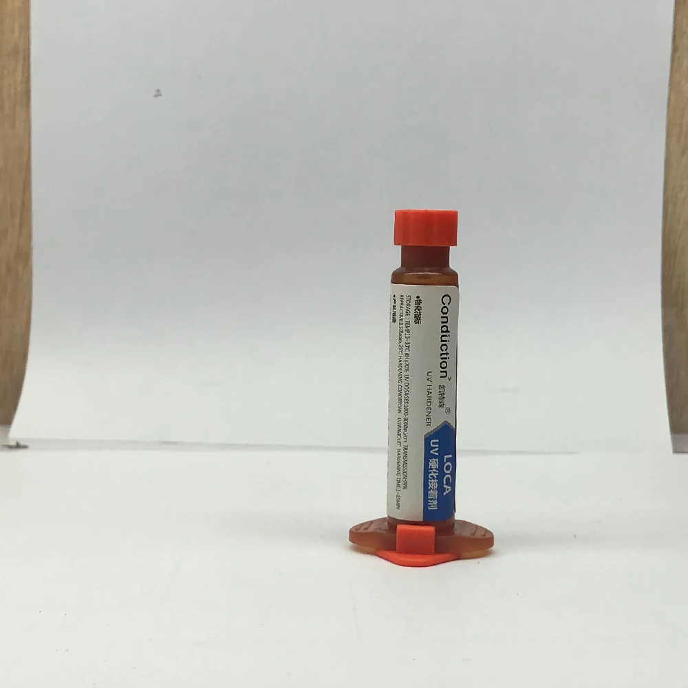 

tp-2500 UV Glue LOCA Liquid Optical Clear adhesive 5ml 10ml tp2500 +UV cutting light for iPhone Samsung glass lens Repair