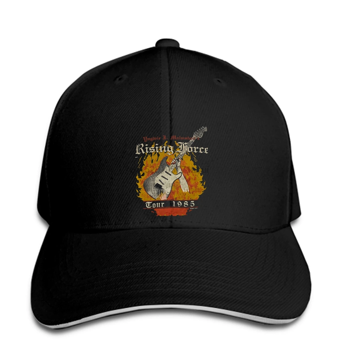 

Baseball cap NEW Vtg Yngwie Malmsteen Rising Force Marching Out Baseball caps 1985 Concert Tour