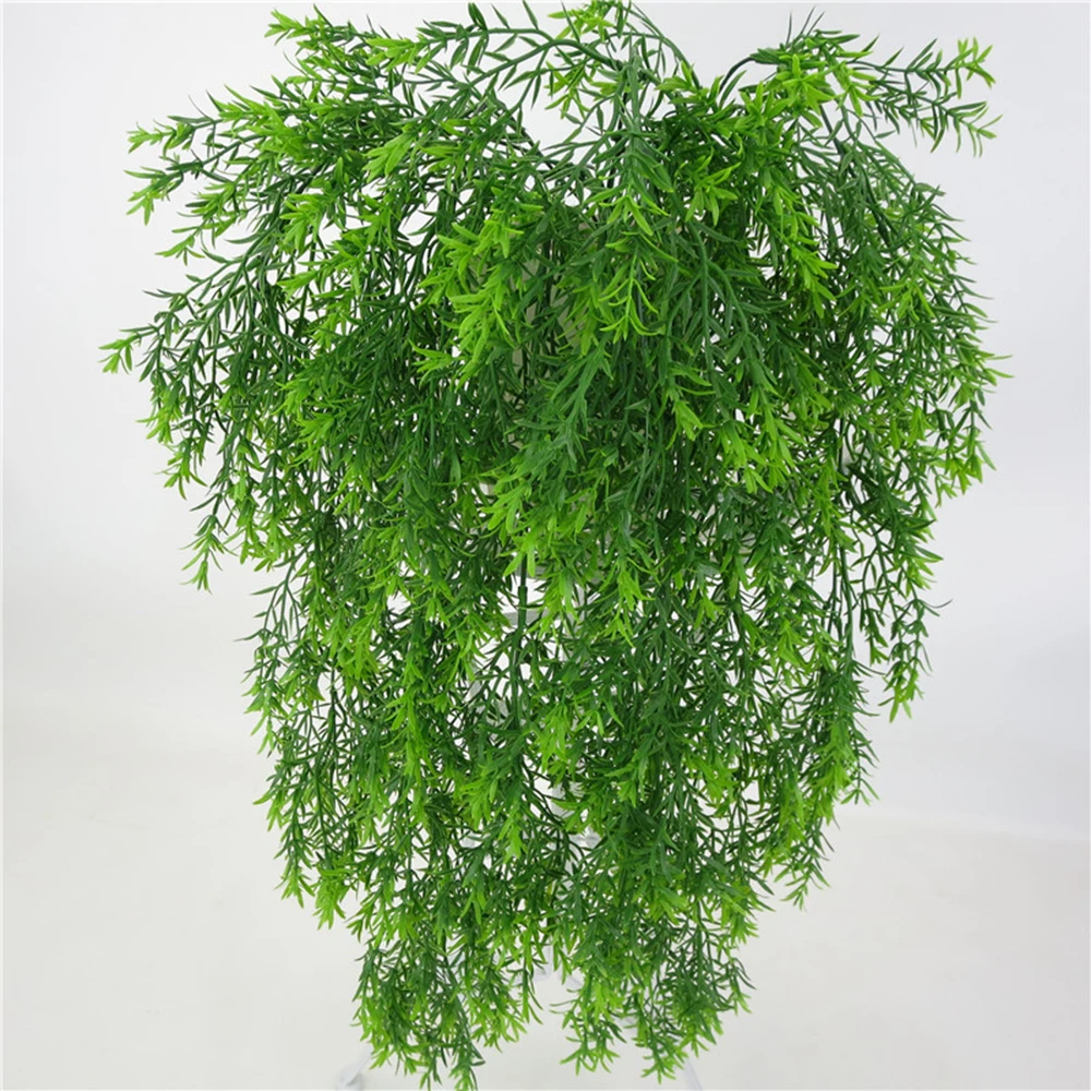 

Hanging ferns Artificial Hanging Vine Fake Vine Leaf Ivy Leaves Patio Kitchen