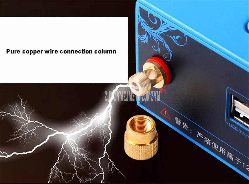 12V 220Ah/300Ah литиевая батарея легкая большая емкость двойной USB порт с светодиодный подсветкой для динамика портативный источник питания