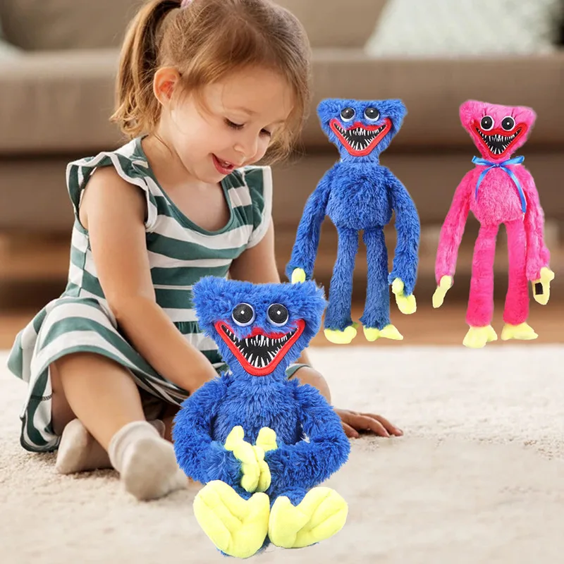 HOT 40cm Poppy Playtime Game Toy Cute Huggy Wuggy Character Plush Scary Peluche Animal Soft Gift Toys for Kids Christmas | Игрушки и