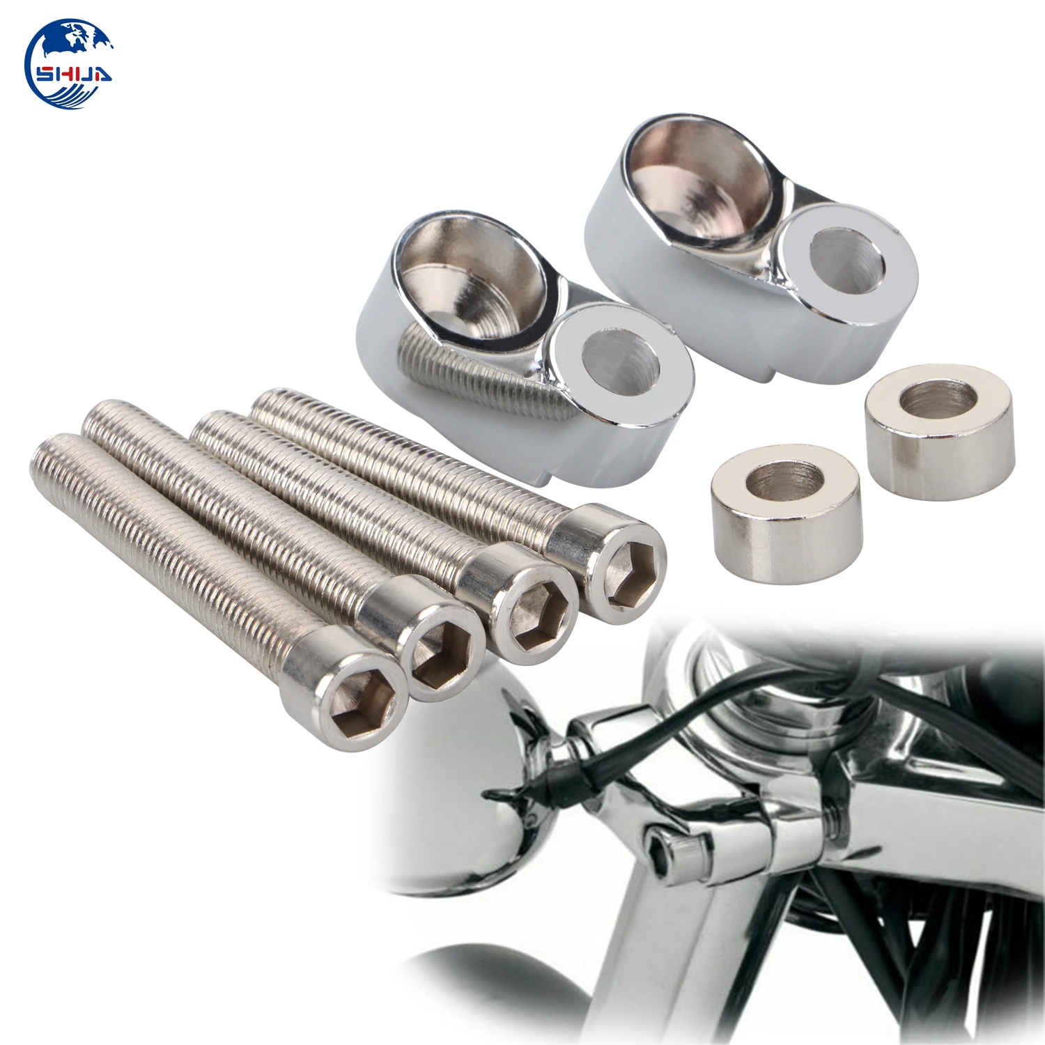 Переднего поворота сигнальное крепление кронштейн для перемещения XL883 1200 Dyna Low