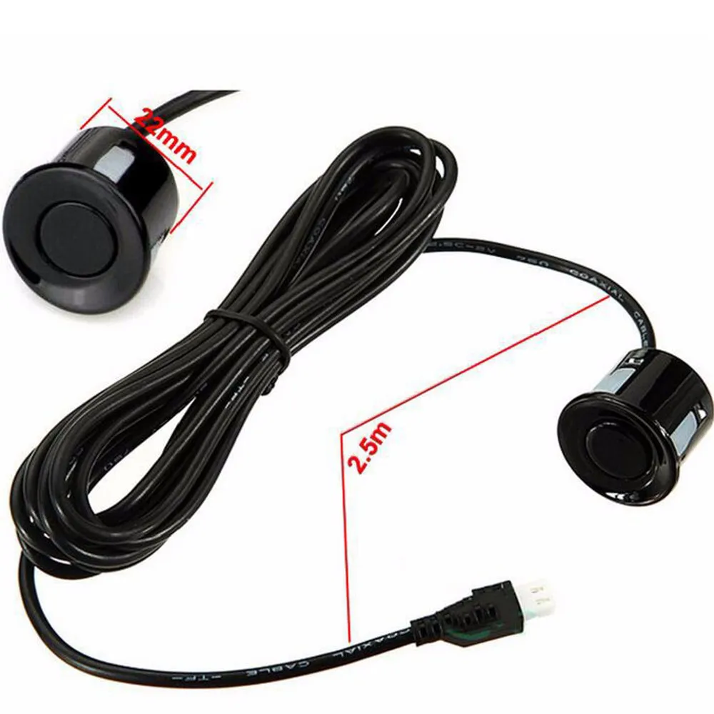 4 зонда Интеллектуальный беспроводной WIFI Автомобильный радар заднего вида