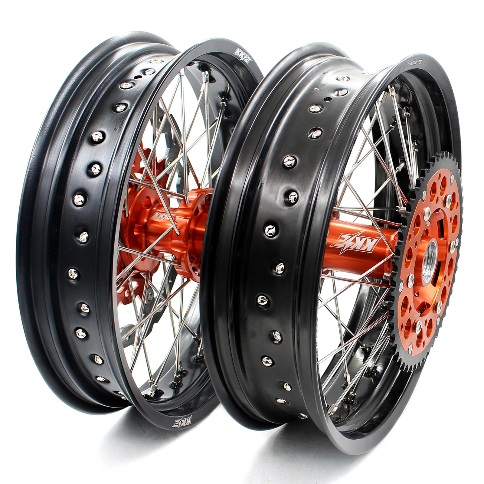 KKE 3 5/4 25 полный спицевые колеса для K SX SXF XCF XCW EXC F 125 150 200 250 300 350 450 505 2003 2020 Supermotard