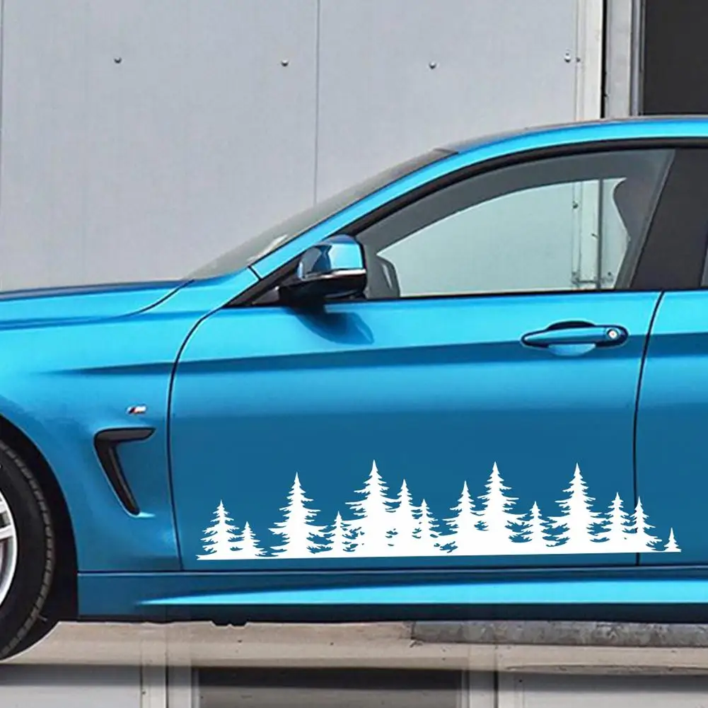 Горячая Распродажа 100 см лесной автомобиль стикеры наклейки Декор автомобиля