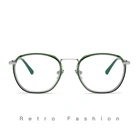 Очки в круглой оправе для мужчин и женщин TR90, винтажные оптические очки по рецепту, в стиле ретро, 1718063