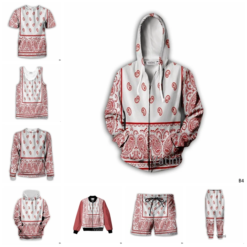 

New Fashion Men Women Ultimate White with Red 3D Full Print Hoodies Harajuku Zipper Pullover Sweatshirt Unisex Casual Tracksuit