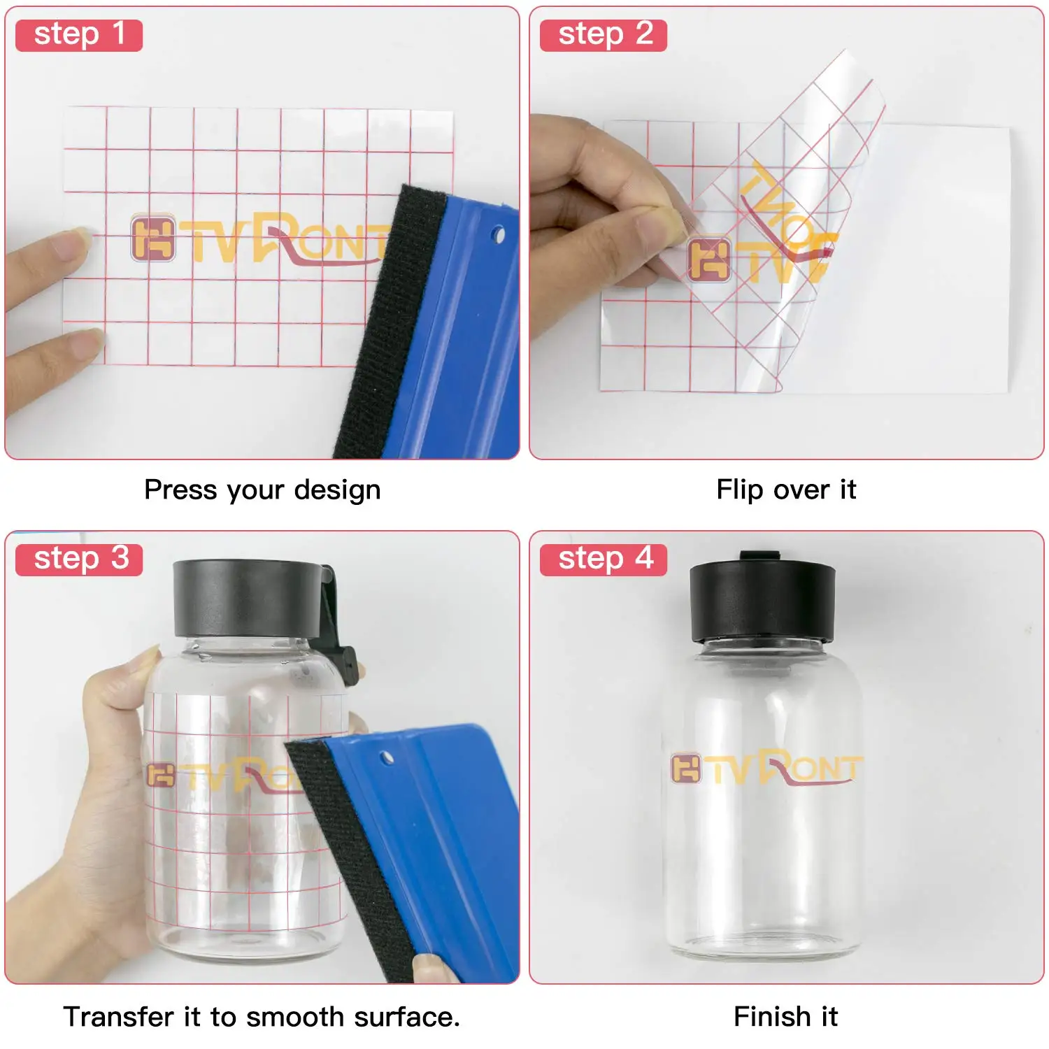 Прозрачная виниловая лента для нанесения клейкой ленты 10 м | Обустройство дома