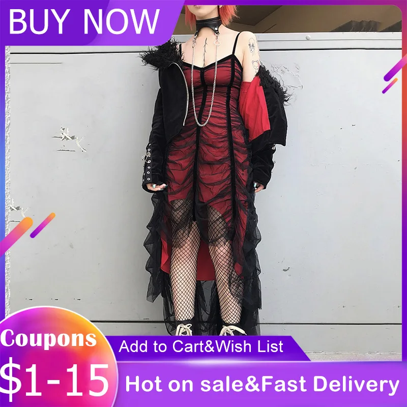 Женское плиссированное платье на бретельках с розовой сеткой темно синее