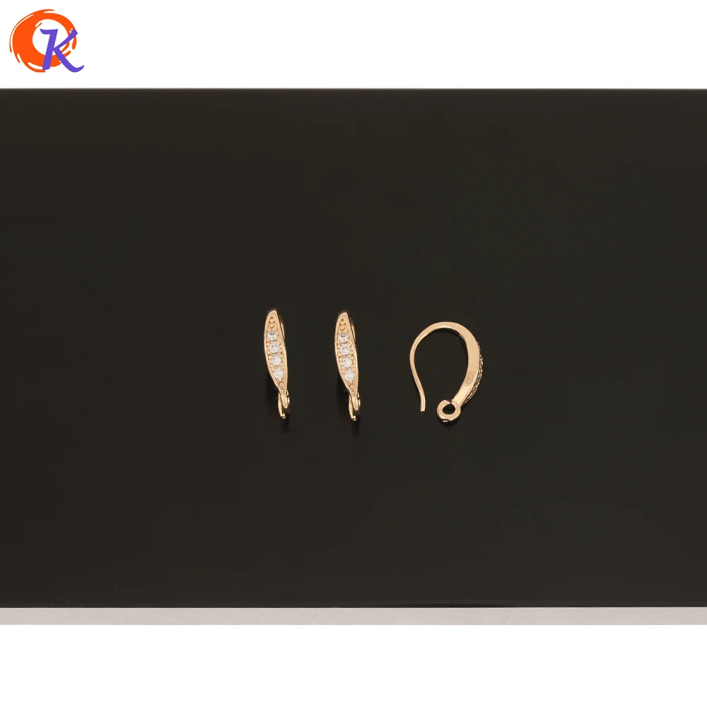 Cordial Design 100Pcs 3*15MM Jewelry Accessories/DIY Making/Earring Findings/Hand Made/Rhinestone CZ Earrings Hooks | Украшения и