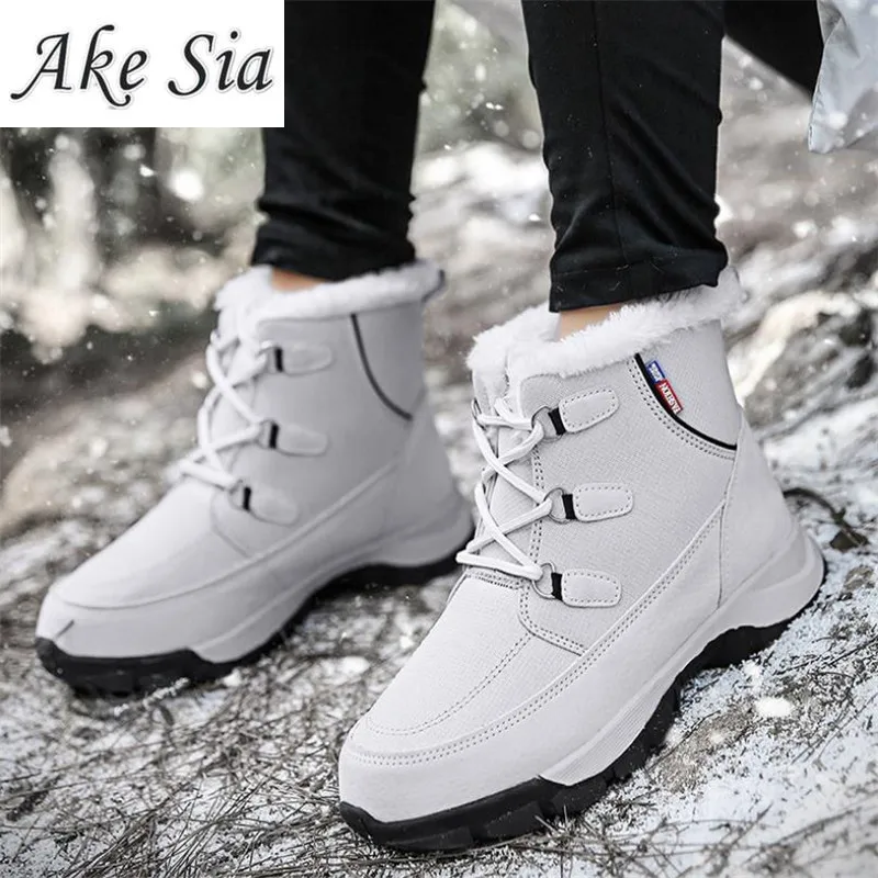 Зимние ботинки женская обувь 2020 зимние для женщин водонепроницаемые короткие