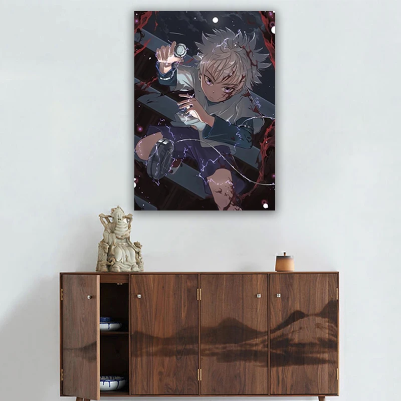

HD Print Hunter X Hunter Canvas Painting Wall Art Thunderbold Killua Poster Modular No Frame Pictures Home Decor For Living Room