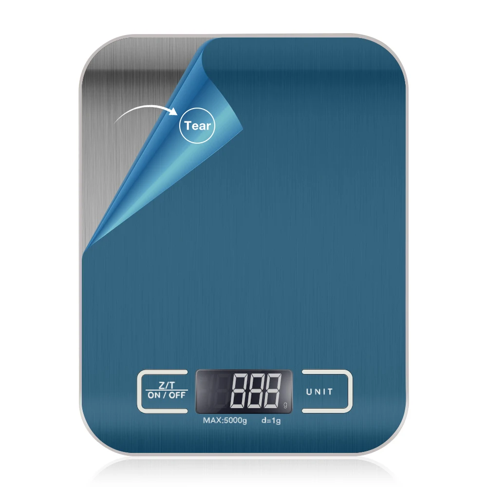

Mini 10/5/3Kg Kitchen Scales Stainless Steel Weighing For Food Diet Postal Balance Measuring LCD Precision Electronic Scales