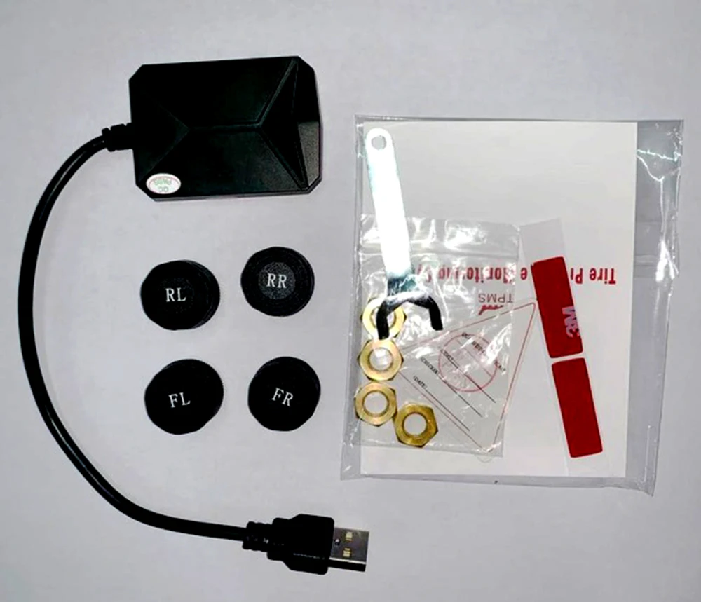 USB Android TPMS автомобильная система контроля давления в шинах дисплей внутренние