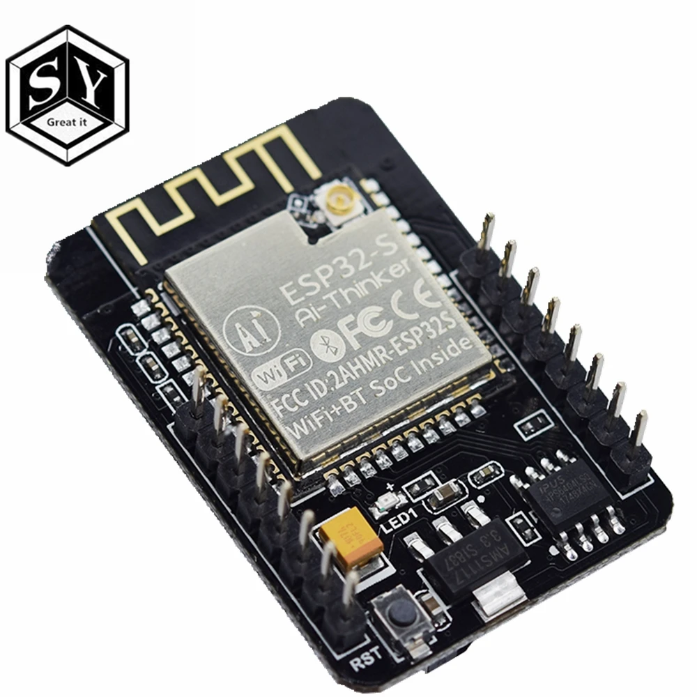 1 шт. Great IT ESP32-CAM WiFi+ модуль Bluetooth модуль камеры макетная плата ESP32 с модулем камеры OV2640 2MP для Arduino
