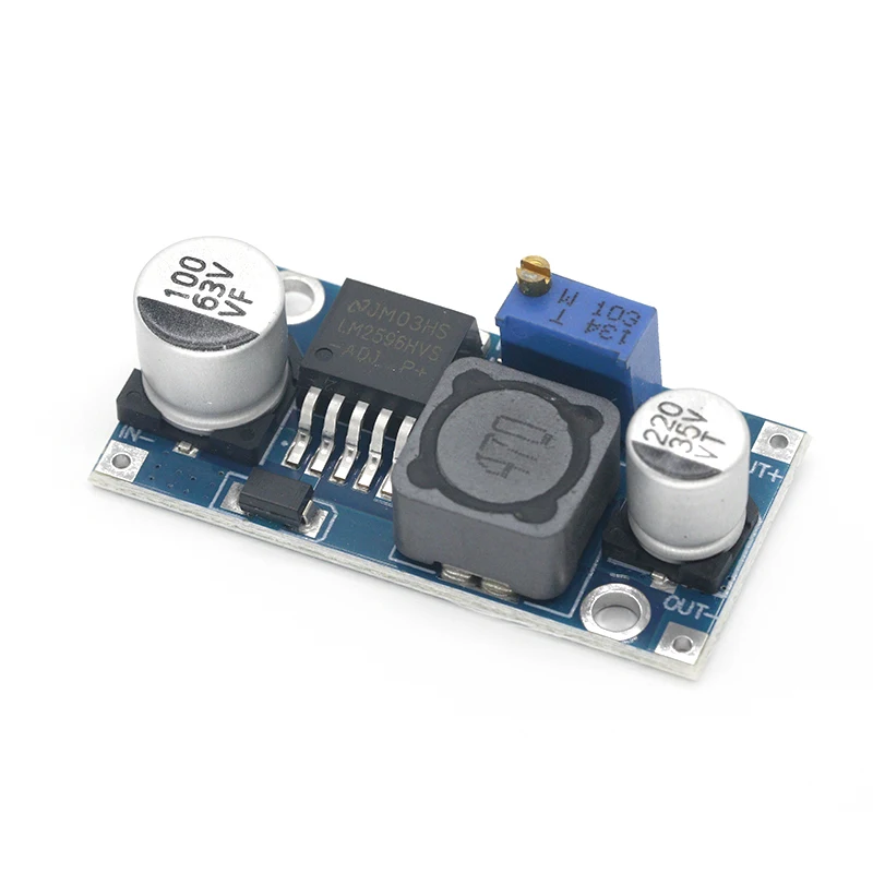 LM2596HVS LM2596 HV LM2596HV DC Регулируемый Модуль ldo понижающего преобразователя Мощность 4 5