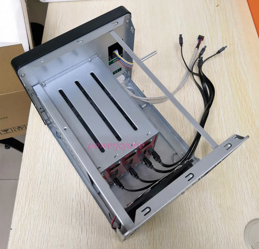Домашняя система хранения Горячая замена сервер хранения Nas шасси IPFS Miner 4 отсека для дисков 6GB sata backplane поддержка mini-itx материнская плата черный